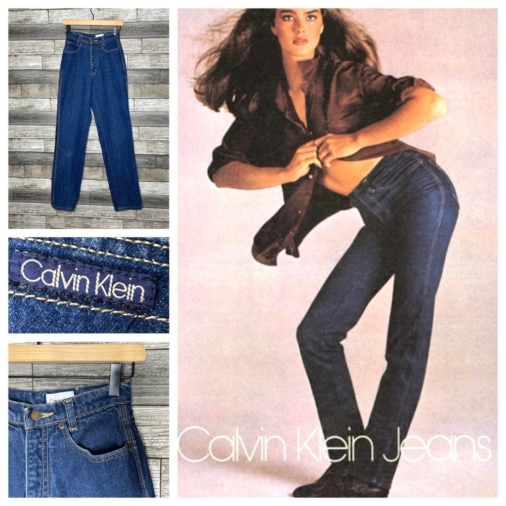 Vintage Calvin Klein Made in The USA ‎ Straight Leg Mom Jeans 9